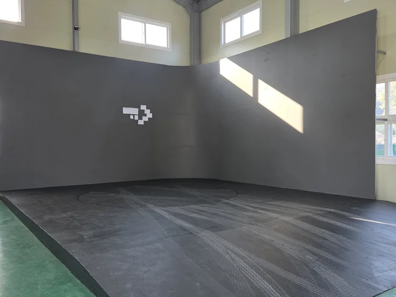 자동차턴테이블설치 빌라 카 턴테이블 시공 후